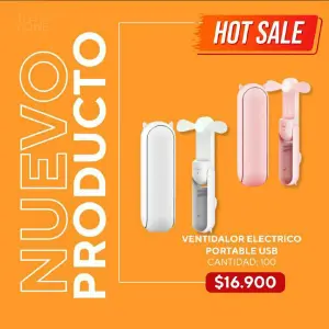 ventilador electronico poertable