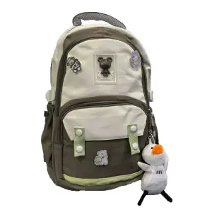 Maleta Morral Escolar Peluche Cafe O