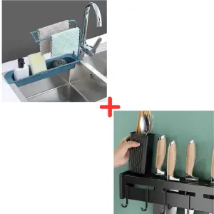 escurridor de esponjas + Utensilios