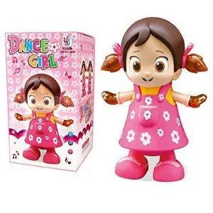 Muñeca Flor Robot Juguete Luces Sonido