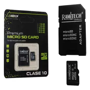 8 G -SD TAREJETA DE MEMORIA RAMITECH 8G