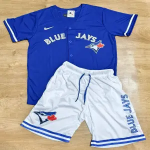 Conjunto blue jays azul blanco
