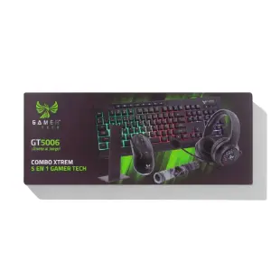 Combo Gamer Xtrem 5 En1 Gamer Tech GT500