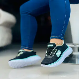 Skechers Versace Negro Azul