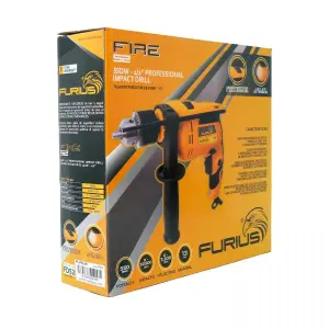 Taladro Percutor 1/2" 550W Vvr Furius F