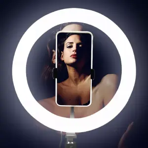 Aro De Luz 26 cm + Tripode 2.10 Metros