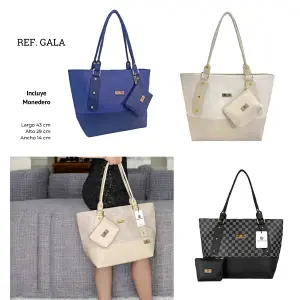 Bolso Dama Karla Chacon Mila Azul