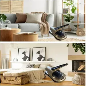 Aspiradora Recargable Manual Muebles Lim
