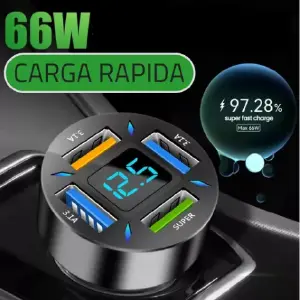 CARGADOR 4 EN 1 PARA CARRO NS-4U