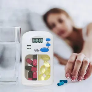 Pastillero Digital con alarmas