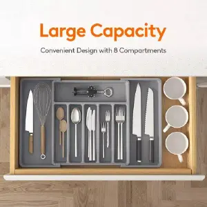 Organizador De Cubiertos, Bandeja De Ute