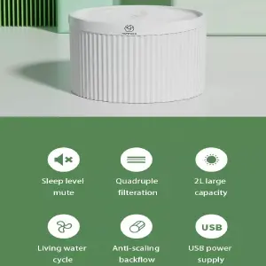 Fuente De Agua Automática Bebedero Para