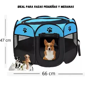 CORRALITO PARA MASCOTAS PORTÁTIL