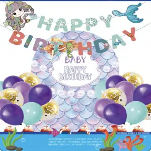 Set de Globos Sirena