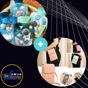 Combo bolso dama+ bosa térmica cólicos