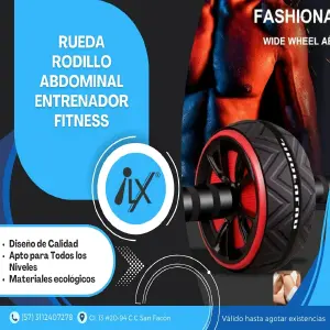 Rueda Rodillo Abdominal Entrenador Fit