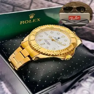 COMBO ROLEX +RAYBAN PILOTO