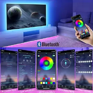 Cinta luz led RGB Bluetooth y app