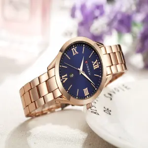 Reloj Curren 9007 Para Mujer Dama Negoc