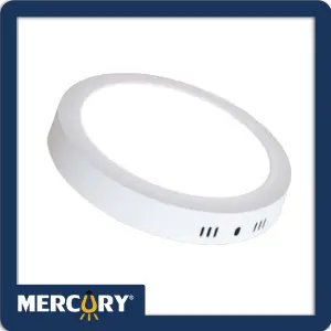 PANEL LED SOBREPONER 24W 10" BLANCO RED