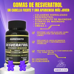 GOMITAS RESVERATROL