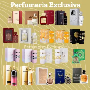 Kit 20 perfumes +perfumero