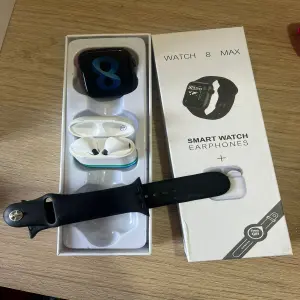 RELOJ INTELIGENTE SMARTWATCH Y AUDIFONOS