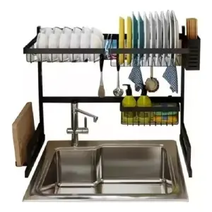 Escurridor De Platos loza  Metálico