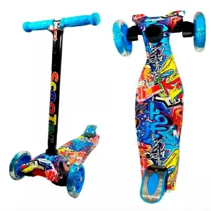 Patineta Scooter  Con Luces