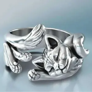 Kit x2 Anillo de gato dormido