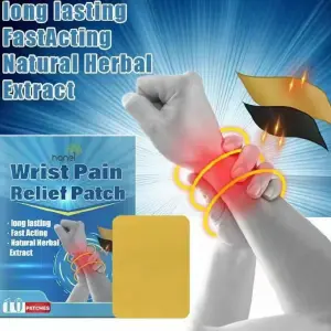 PARCHE DOLOR MUÑECA TUNEL CARPIANO X10