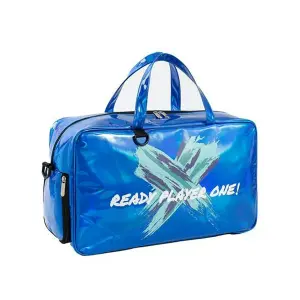 Maleta Viaje Impermeable Bolsa Mano Azul