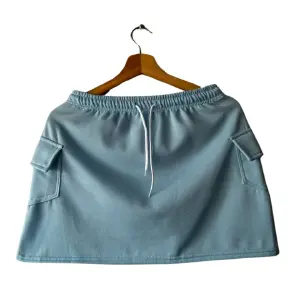 FALDA DAMA AZUL BEBE XL