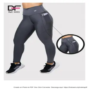 LEGGINS EN SUPLEX BOLSILLOS