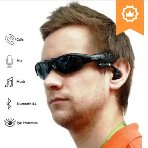 Gafas Bleutooth Microfono Audifono Mp3