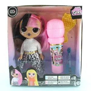 Muñeca doll con microfono