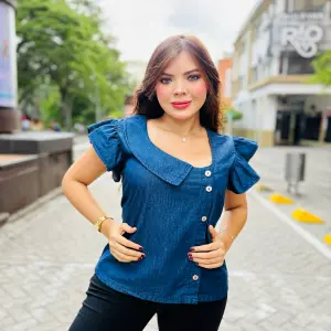 BLUSA CHAMBRAY