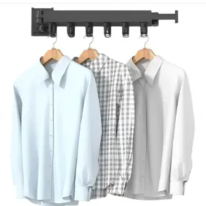 Tendedero de ropa plegable en aluminio