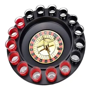 Ruleta De Shots Juego De Mesa 16 Copas