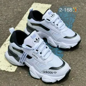 Tenis Adidas Unisex blanco Negro Hrt