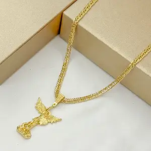 Cadena De Caballero De Tejido Cubana Con