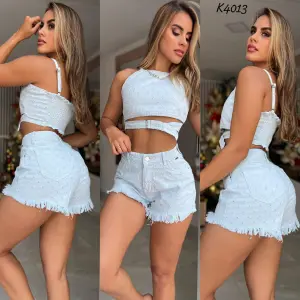 CONJUNTO TELA RIGIDA LABRADA
