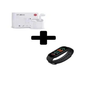 ¡COMBO! Audifonos i7 TWS + Smartband M6