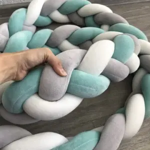 Cojín Trenza Protector Para Cuna