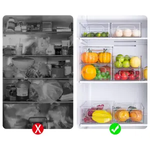 Set x3 organizador nevera acrílico pd-69