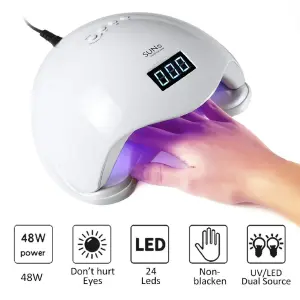 LAMPARA PARA UÑAS SUN 48W