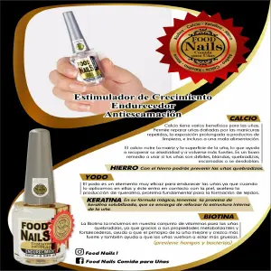 Nutrición de uñas fuertes y saludables