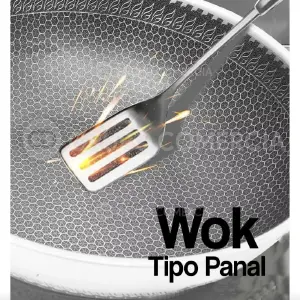 Sarten Wok 32 Cm Acero Inoxidable: El aliado perfecto para tus recetas asiáticas - Sarten Wok 32 Cm Acero Inoxidable