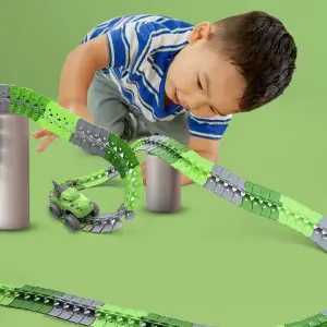 Pista De Carros De Dinosaurios DINO TRAC