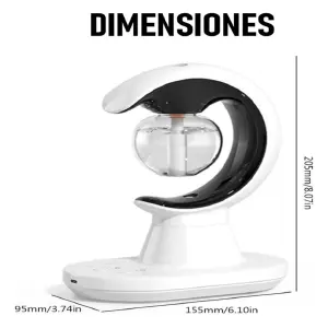 Lámpara para mosquito en forma de LUNA